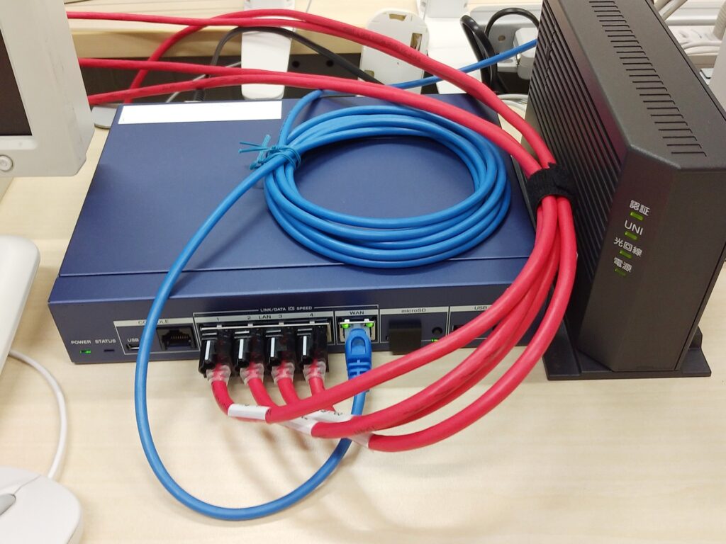 ネットワーク機器設置設定工事